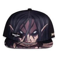 Attack On Titan Snapback Cap Eren Jaeger Tita - thumbnail