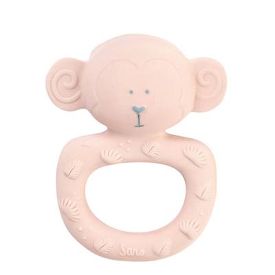 Saro Bijtring Jungle Party Rubber Roze Saro Bijtring Jungle Party Rubber Roze