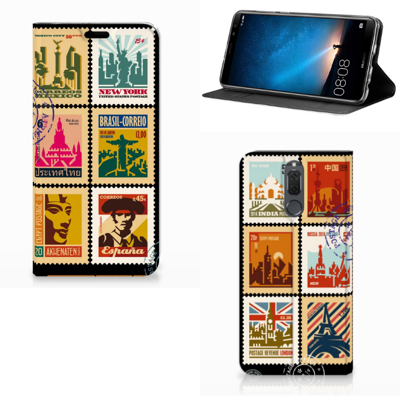 Huawei Mate 10 Lite Book Cover Postzegels