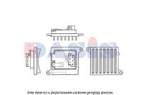 Regelaar, interieurventilator AKS DASIS, u.a. für Mercedes-Benz - thumbnail