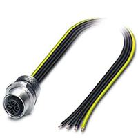 Phoenix 1424137 sensor/aandrijfkabel 0,5 m M12 multicolour set - Sensor & Acator kabel (0,5 m, M12, stekker, multicolour set)