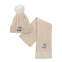 Harry Potter Beanie & Scarf Set For Kids Hedw - thumbnail