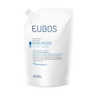 Eubos Zeep Vloeibaar Blauw N/parf Refill 400ml - thumbnail