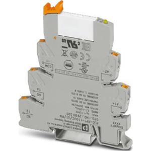 Phoenix Contact PLC-RPT-110UC/21/RW Relaismodule Nominale spanning: 110 V/DC Schakelstroom (max.): 6 A 1x wisselcontact 1 stuk(s)