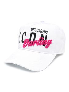 DSQUARED2 casquette Icon Darling - Blanc