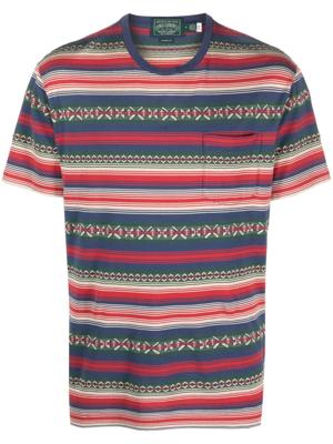 Polo Ralph Lauren T-shirt met jacquard - Blauw