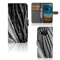 Book Style Case Nokia X10 | Nokia X20 Boomschors Grijs - thumbnail