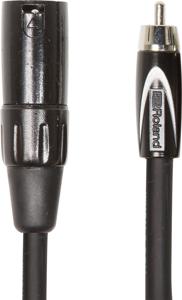 Roland RCC-10-RCXM audio kabel 3 m XLR (3-pin) RCA Zwart