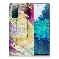 Hoesje maken Samsung Galaxy S20 FE Letter Painting