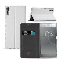 Sony Xperia XZ Hoesje Wit met Opbergvakje