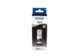 Epson C13T00P140 104 EcoTank Navulinkt Origineel Epson Zwart 65 ml