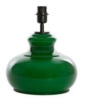 Light & Living Tafellamp Verde Glas, 33cm - Groen (excl. kap)