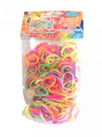Loom Twister loombandjes neon junior rubber 603 delig