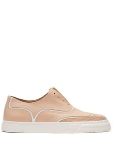 Giuseppe Zanotti baskets Lord à design sans lacets - Rose