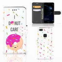 Huawei P10 Lite Book Cover Donut Roze