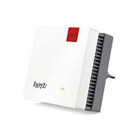 DOOR FRITZ! Repeater 1200 AX (Wi-Fi 6-repeater) uitgerust met twee radio-eenheden (5 GHz-band (tot 2.400 Mbps), 2,4 GHz-band (tot 600 Mbps), Duitstalige versie)