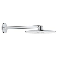 GROHE Rainshower hoofddoucheset: hoofddouche 310 SmartActive rond wandmontage Ø31cm m. 2 sraalsoorten wit/chroom 26475LS0 - thumbnail