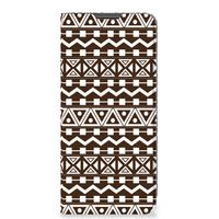 Motorola Moto G22 Hoesje met Magneet Aztec Brown