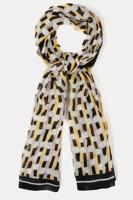 Ulla Popken Sjaal, grafisch dessin - Grote Maten