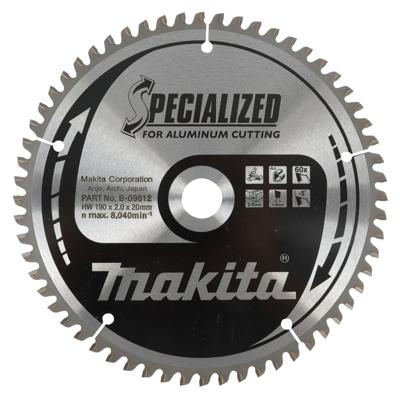 Makita 260x30x2,4mm 100T -5g Alu Zaagblad - B-09715 Makita 260x30x2,4mm 100T -5g Alu Zaagblad - B-09715