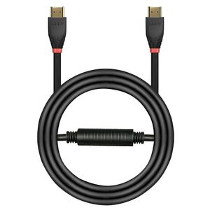 LINDY 41073 HDMI-kabel Aansluitkabel HDMI-A-stekker, HDMI-A-stekker 20.00 m Zwart 4K UHD