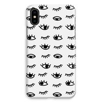 Eye pattern #2: iPhone XS Max Volledig Geprint Hoesje