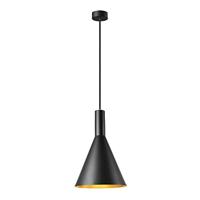 SLV pendelarmatuur PHELIA 280 E27 / woonkamerlamp, binnenverlichting, hangarmatuur eetkamer, led, plafondarmatuur / E27 23 W goud