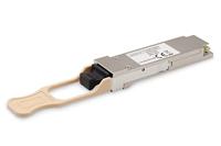DIGITUS 100 Gbit/s QSFP28 SR4 module - optische transceiver - vier kanalen - MPO connector - multi-mode - full duplex - 70m OM3/100m OM4 bereik - hot pluggable