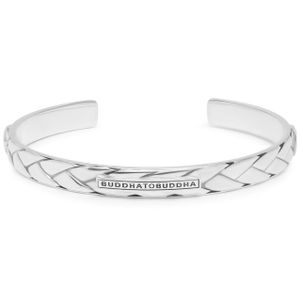 Buddha to Buddha 228 Armband George Cuff zilver 7 mm (E+) 20 cm