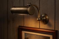 Schilderijlamp Matisse Antiek Zilver