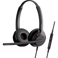 EPOS IMPACT 760T On Ear headset Kabel Stereo Zwart Telefoon