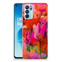 Hoesje maken OPPO Reno 6 5G Tulips