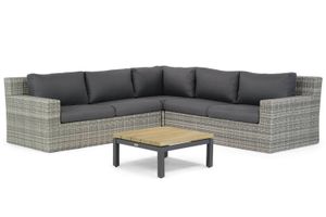 Garden Collections Amico/Riviera 75 cm hoek loungeset 4-delig