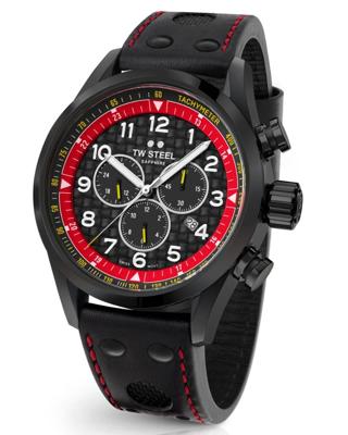 TW Steel Swiss Volante SVS303 TCR Special Edition chronograaf horloge 48mm