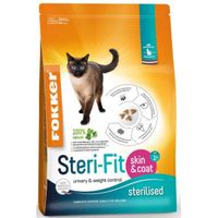 Fokker Steri-Fit Skin & Coat kattenvoer 10 kg