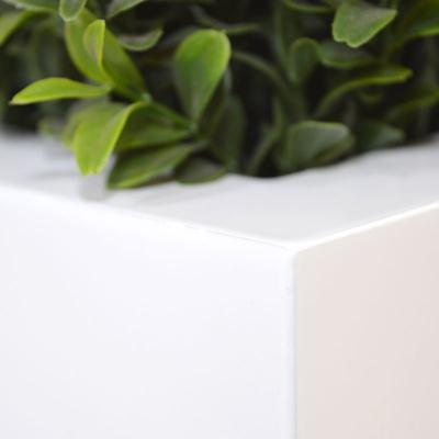 Argento Balcony Box M 80x20x20 cm Shiny White Argento Balcony Box M 80x20x20 cm Shiny White