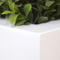 Argento Balcony Box M 80x20x20 cm Shiny White