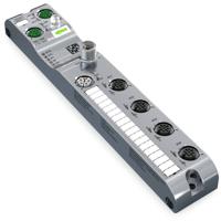 WAGO 765-1504/100-000 Passieve sensor/actorbox M12-verdeler met metalen schroefdraad 1 stuk(s) - thumbnail