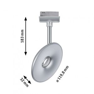 Paulmann Spot Sphere 230V-railsysteem lamp URail LED Chroom (mat)