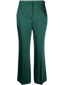 Rochas pantalon court à fini satiné - Vert