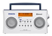 Sangean DPR-26 BT Transistorradio DAB+, VHF (FM) AUX, Bluetooth Acculaadfunctie Wit - thumbnail