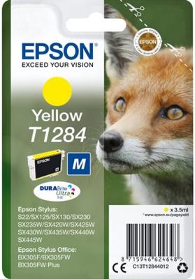 Epson Inktcartridge T1284 Origineel Geel C13T12844012
