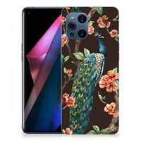 OPPO Find X3 | X3 Pro TPU Hoesje Pauw met Bloemen