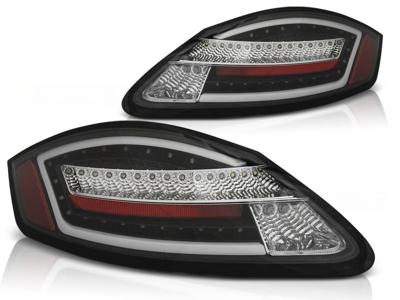 Tuning-Tec Achterlichten PORSCHE BOXSTER / CAYMAN 987 05-08 ZWART SEQ LED