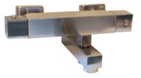 Best Design Square badthermostaat RVS Look