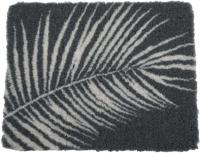 Zolux - Isolatiemat voor honden, 50 x 70 cm, grijs met plantenmotief