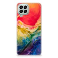 Hoesje maken Samsung Galaxy M33 Watercolor Dark - thumbnail