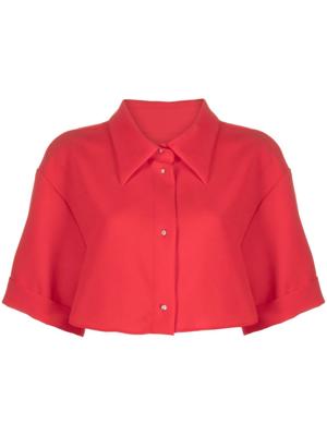 Viktor & Rolf Cropped blouse - Rood