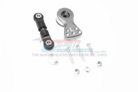 GPM Spring Steel Anti-Thread Tie Rod with Alu. Servo Horn 25T, Silver - Arrma Kraton 6S