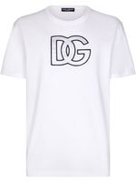 Dolce & Gabbana t-shirt à logo imprimé - Blanc